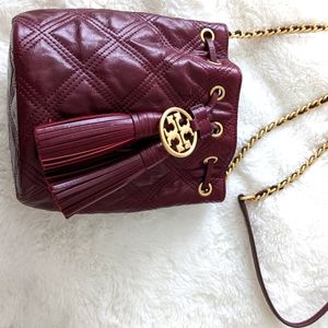 Tory Burch Fleming Soft Mini Bucket Bag